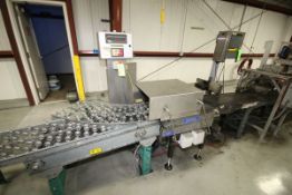 2005 Mettler Toledo Hi-Speed Checkweigher, Model CS3400 G7-MM, S/N 15851 with 18