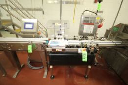 2013 Mettler Toledo Hi-Speed Checkweigher, Model Belt Weigh XE, S/N 13061621 with 8