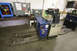 2005 Crown 24 V Stand-Up Electric Pallet Jack, Model PR3020-60, S/N 6A185740 (Unit #S4)