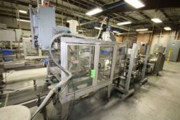 2001 Wexxar Case Sealer, Model WSH-06, S/N 2258 with Graco Invisi Pac HM25 Gluer and Allen Bradley