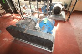 Roto Jet High Pressure Pump, Model RGB111 2x2, Size S-600, S/N 0660622, 150 GPM Capacity, 4380 RPM