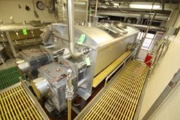 2005 Mepaco 4,000 lb. Capacity Twin Screw Ribbon Blender, Model 170, S/N 1412066 with 26