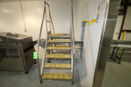 Marchant Schmidt Bridge Conveyor with Plastic Grating, Stairs and Handrails (Line #35)