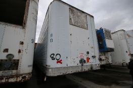 1983 Timpte 48 ft. Tandem Axle Trailer, VIN #1GRGA9620DB114301 (Unit #80) (NOTE: SOLD WITHOUT