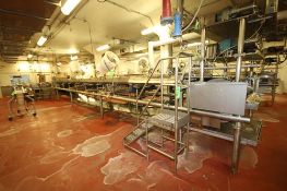 BULK BID - LINE #23 IWS CASTING LINE WITH CASTING TABLE, PUMPS & STACKERS INCLUDES LOT #724 TO