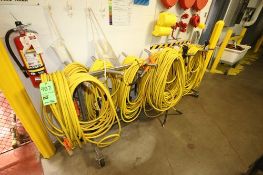 High Pressure Hose with Wands, Mounted on S/S Rack