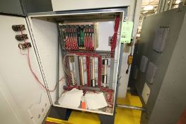 Line #24 Master Control Panel includes Allen Bradley SLC 2/02 PLC with PanelView 550 Touchpad