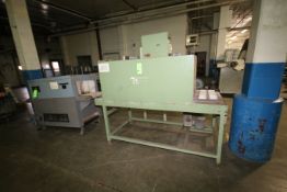 (2) Shrink Tunnels by Great Lakes Model HVP3/387, S/N HV1466 with Aprox. 7 ft. L Conveyor with 34