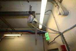 Coffing 1/2-Ton Chain Blocks with Trolley (NOTE: Runway Not Included)