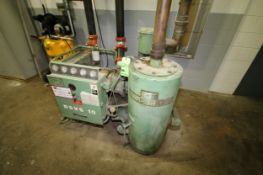 Sullair 15 hp Vacuum Screw Pump, Model RSVS10-15A-AC, S/N 003-V82066, 195 scfm, 3600 Rated RPM