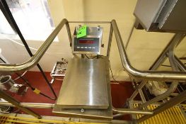 Rice Lake Aprox. Nmax 10,000 Capacity Digital Scale, Model IQ+355-2A, Class III, S/N 177349 with 18