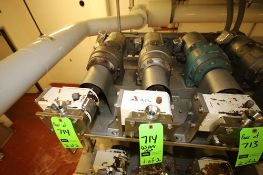 SPX/APV Size R1 Positive Displacement Pumps, S/N 1000002829733 and S/N 100000274689 with 1-1/2
