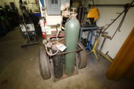 Burning Cart with Regulators and Torches (NOTE: Tank Not Included)