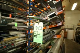 Stock with Double Sided Rack includes Round, Square and Flat Stock, S/S, Aluminum and Steel,