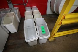 Rubbermaid Ingredient Totes with Lids