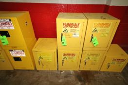 Eagle 4 Gal. Capacity Flammable Cabinets, Model 1904 and (2) Model 1903