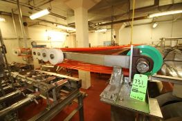 Eagle Belt 8-Station Conveyor, Aprox. 17 ft. L x 32