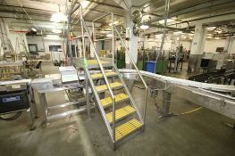 S/S Conveyor Bridge with Stairs, Handrails and Plastic Grating (Line #23)