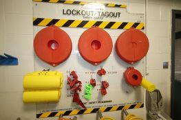 (3) Electrical Lock Out/Tag Out Stations - (1) Located Near Edible Oil Tank Room, (1) Near Line #