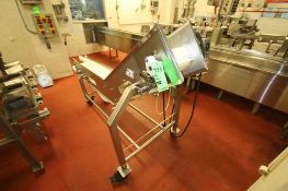 Marchant Schmidt Aprox. 8 ft. L Portable Incline Rework Conveyor with 1/2 hp Drive and 8