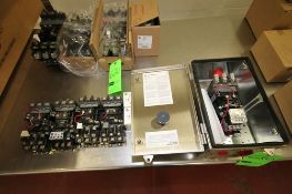 New Allen Bradley Nema Size 2 Starter, Cat #509-C0D-A6H, Mounted in S/S Enclosure including (3)