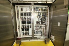 Line #22 - 2-Door S/S Control Panel includes: Allen Bradley SLC 5/03 CPU, (4) Allen Bradley and Fuji