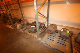 (18) Assorted Motors - Up to 40 hp on (6) Pallets and Crate