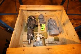 (6) Pc. - New Assorted Vogel, Nord and Lenze Euro Drives and Motors