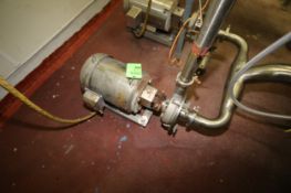 Fristam 7-1/2 hp Centrifugal Pump, Model FPX3522-135 with 2-1/2