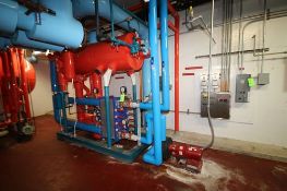 Skid-Mounted Plate Chiller with 2011 Alfa Laval Plate Press, Model M10-BWFD, S/N 30113-87435 with