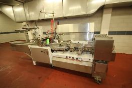 FMC/Sasib Horizontal Packaging Wrapper, Model WA-520, S/N 3677-8 with Fuji VFD (Line #11)