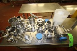 Assorted S/S Ball Valve Parts