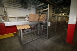 Rockford Midland Fully Automatic Wrap Around Case High Side Wall Display Case Packer, Model 812, S/N