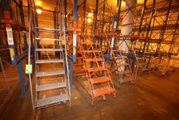 (14) Assorted Cotterman and Other Portagble Stairs from 1-Step to 7-Step including (2)-Step