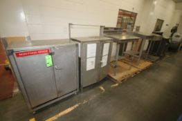 (6) Pcs. - Assorted Steel and S/S Cabinets and Foreman's Desks