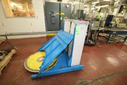 Bishamon 2,500 lb. Capacity Electric EZ-Off Lifter/Scissorlift Platform, #MEC-B2001896 with Ramp (