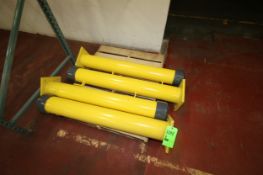(4) Steel Wall Protector Posts