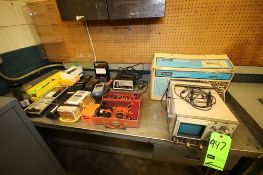 Lot of Assorted Electrical Testers including: Amprobe Test Master, BK Oscilloscope, Wahl