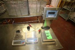 Assorted Digital Scales - (1) WeighTronix and (2) AND