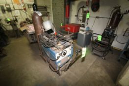 Miller Dialarc 250A-DC Tig Welder, Mounted on Cart (NOTE: Tank Not Included)