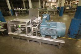 Aprox. 200 hp - 1785 RPM S/S Extructor Grinder with Aprox. 35-5/8