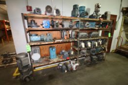 Assorted Machine Drives, Drive Motors with Rack