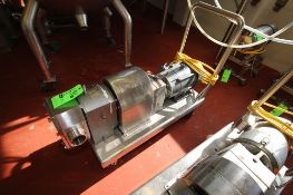 SPX/APV Size R6 Portable Positive Displacement Pump, S/N 1000002881161 with 3