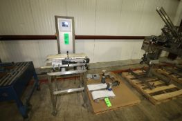 Cintex Checkweigher, Model CS2200, S/N 52505 with Digital Read-Out, ACTech VFD and Sola Power