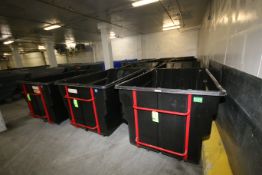 Black Rubbermaid Portable X-Large Dumpsters (NOTE: Located 4th Floor Cooler)
