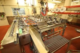 Custom Design IWS 4-Station All S/S Constructed Horizontal Wrappers with Stacker and Controls