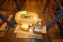 New Baldor 40 hp Motor, Frame #324TC, 1775 RPM, 230/460 V, 3 Phase