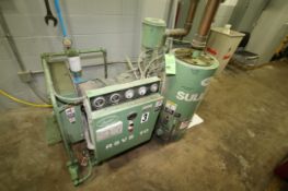 Sullair 15 hp Vacuum Screw Pump, Model RSVS10-15A-AC, S/N 003-V82773, 195 scfm, 3600 Rated RPM