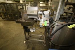 Cintex Metal Detector, Model Sentry, S/N 11736 with 9