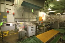 Hi-Speed Magnetic Flow Director Conveyor, Model MFD-2, S/N MFD-2-1200, Aprox. 64